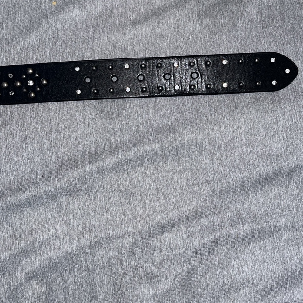 Harley-Davidson® NWOT Women's Dazzler Genuine Leather Belt Black - Picture 8 of 8